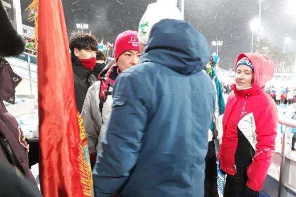 Олимпиада-2018: российских болельщиков выгнали со стадиона за флаг с Лениным