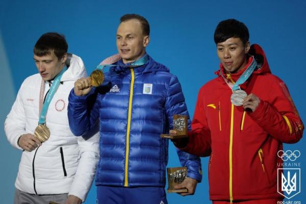 Олимпиада-2018: Александру Абраменко вручили золотую медаль, опубликованы кадры