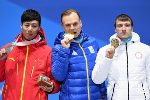 Олимпиада-2018: Александру Абраменко вручили золотую медаль, опубликованы кадры