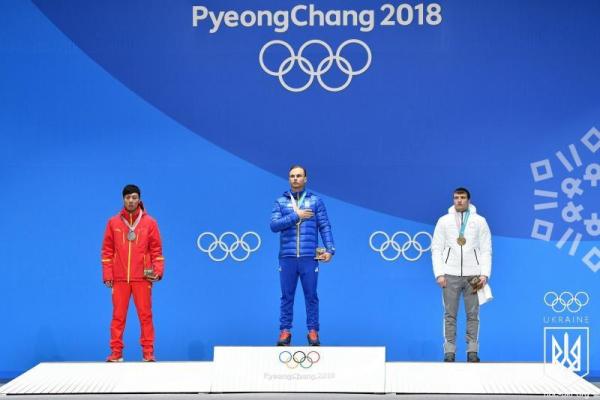 Олимпиада-2018: Александру Абраменко вручили золотую медаль, опубликованы кадры