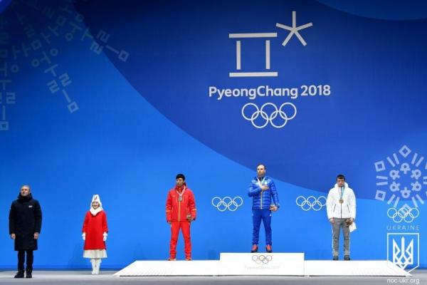 Олимпиада-2018: Александру Абраменко вручили золотую медаль, опубликованы кадры