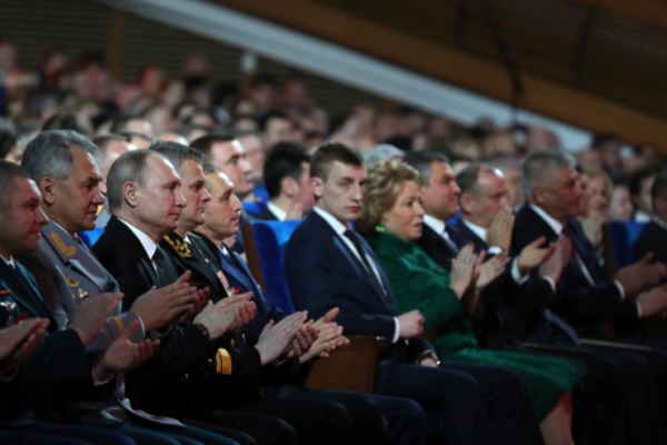 Больной Путин появился на публике Больной Путин появился на публике