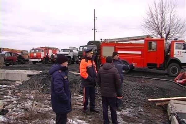В оккупированном Антраците горит шахта В оккупированном Антраците горит шахта