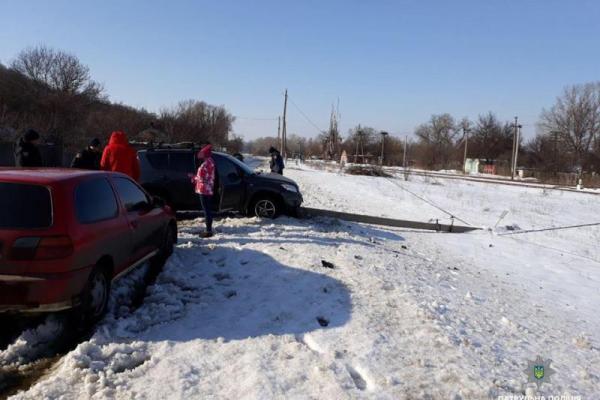 В Лисичанске в районе ж/д вокзала произошло ДТП В Лисичанске в районе ж/д вокзала произошло ДТП