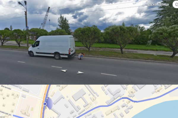 Россиянин справил нужду прямо на дороге и попал в Яндекс-карты Россиянин справил нужду прямо на дороге и попал в Яндекс-карты