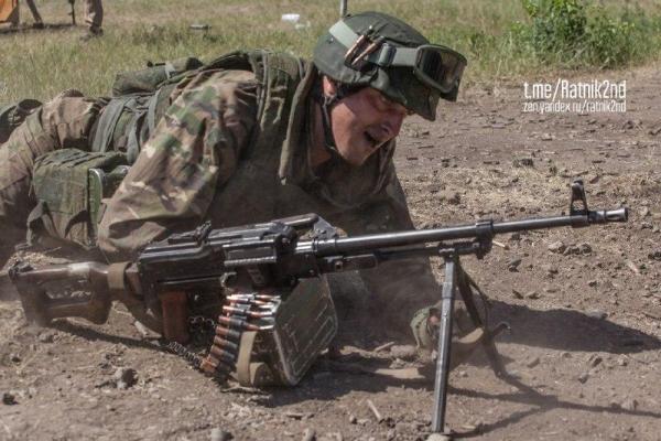 Боевики ОРДО провели учения пулеметчиков: появились фото