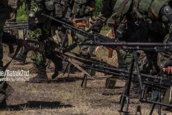 Боевики ОРДО провели учения пулеметчиков: появились фото