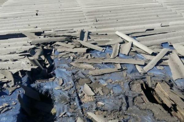 Освобожденное Золотое-4 подверглось обстрелу, есть разрушения Освобожденное Золотое-4 подверглось обстрелу, есть разрушения