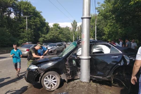 Футбольная команда "ДНР" попала в жесткое ДТП по пути на матч